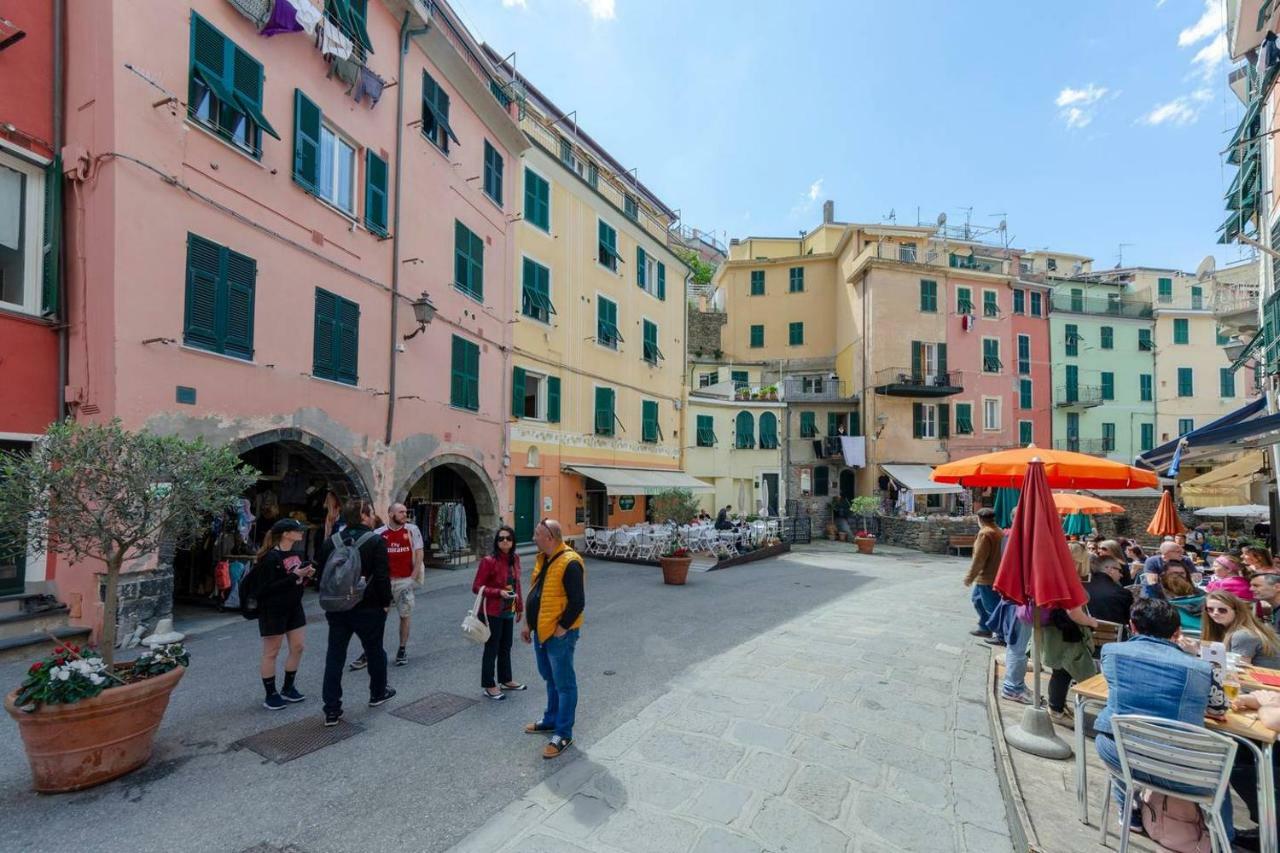 Joivy Family Flat With Little Patio, Cinque Terre Apartamento Vernazza Exterior foto